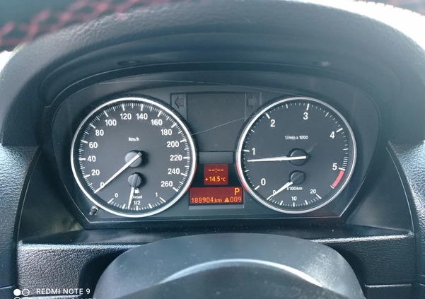 BMW X1 cena 47900 przebieg: 188900, rok produkcji 2013 z Człuchów małe 781